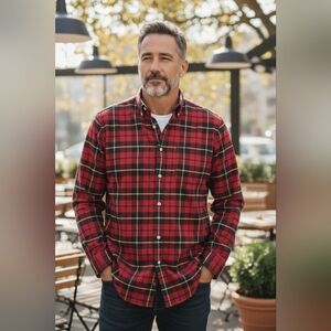 Polo by Ralph Lauren Men's Multicolor Plaid Shirt Size XL